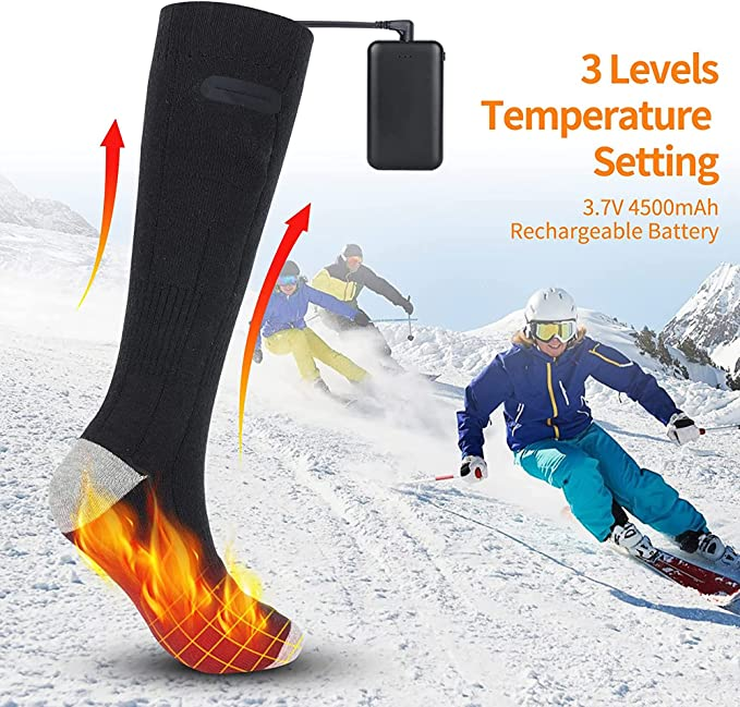 Electric Heated Socks for Cold Weather