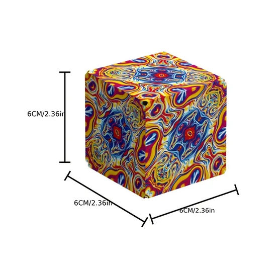Transformable Magnetic Magic Cube for Stress Relief
