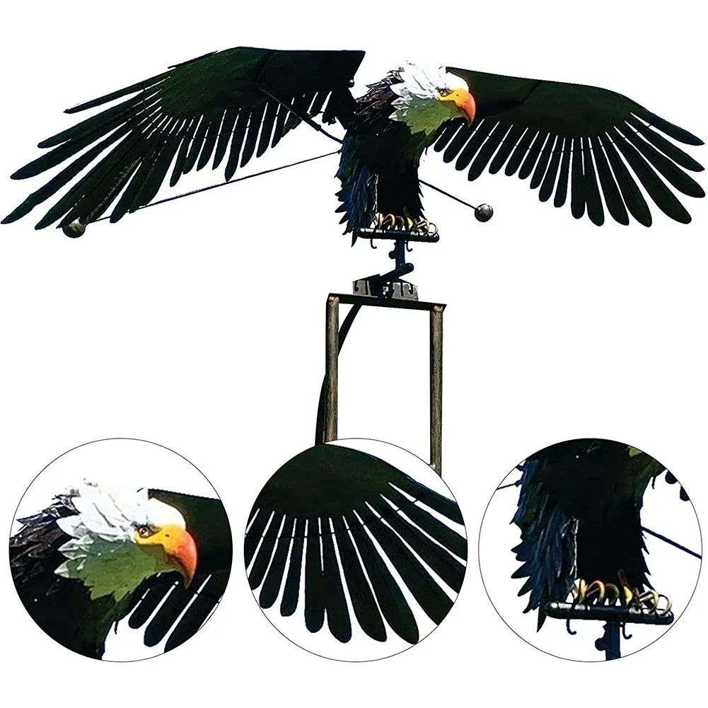 Outdoor Bird Sculpture for Garden or Patio Decor