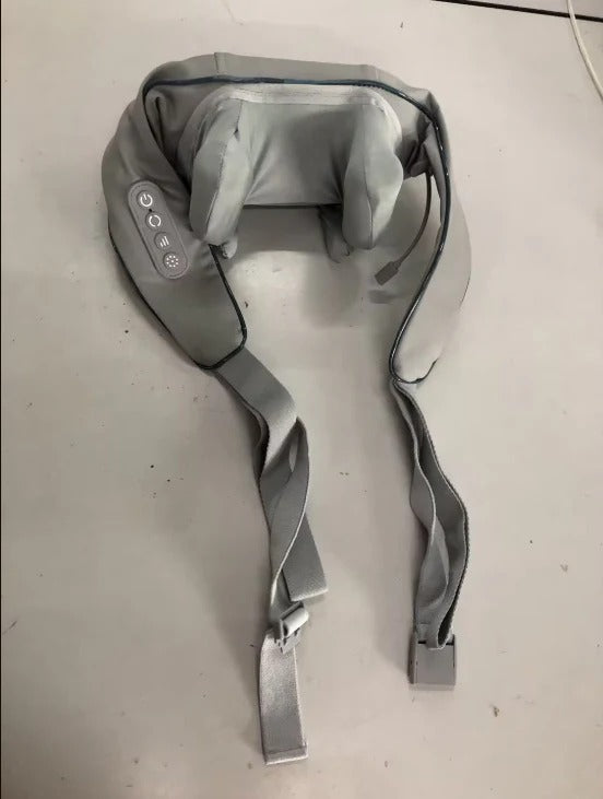 Wearable neck and shoulder massager