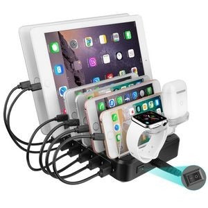 Multi-port USB charging station