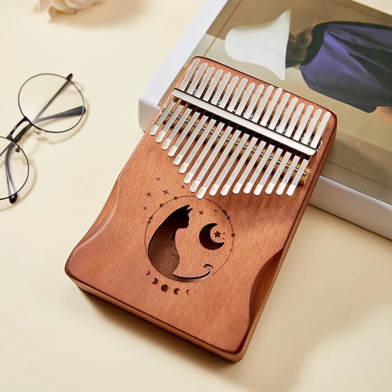 17-Key Thumb Piano for Melodic Play