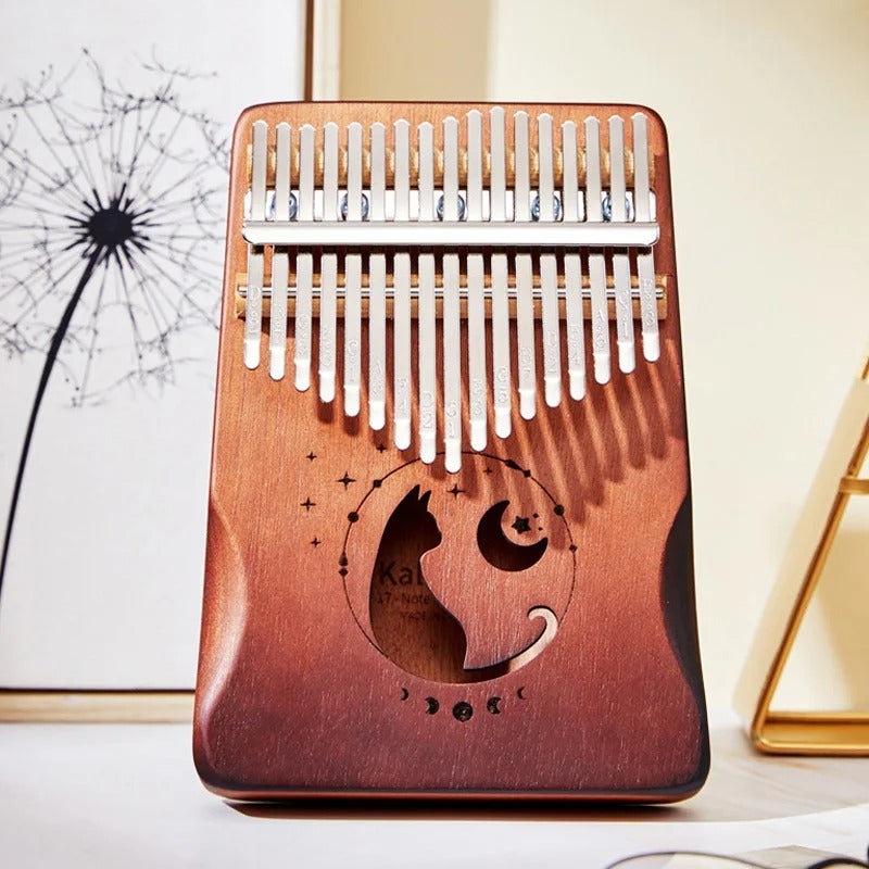 17-Key Thumb Piano for Melodic Play