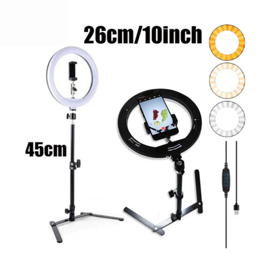 Tripod ring light