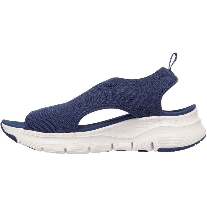 Supportive slide sandals