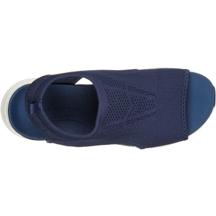 Supportive slide sandals
