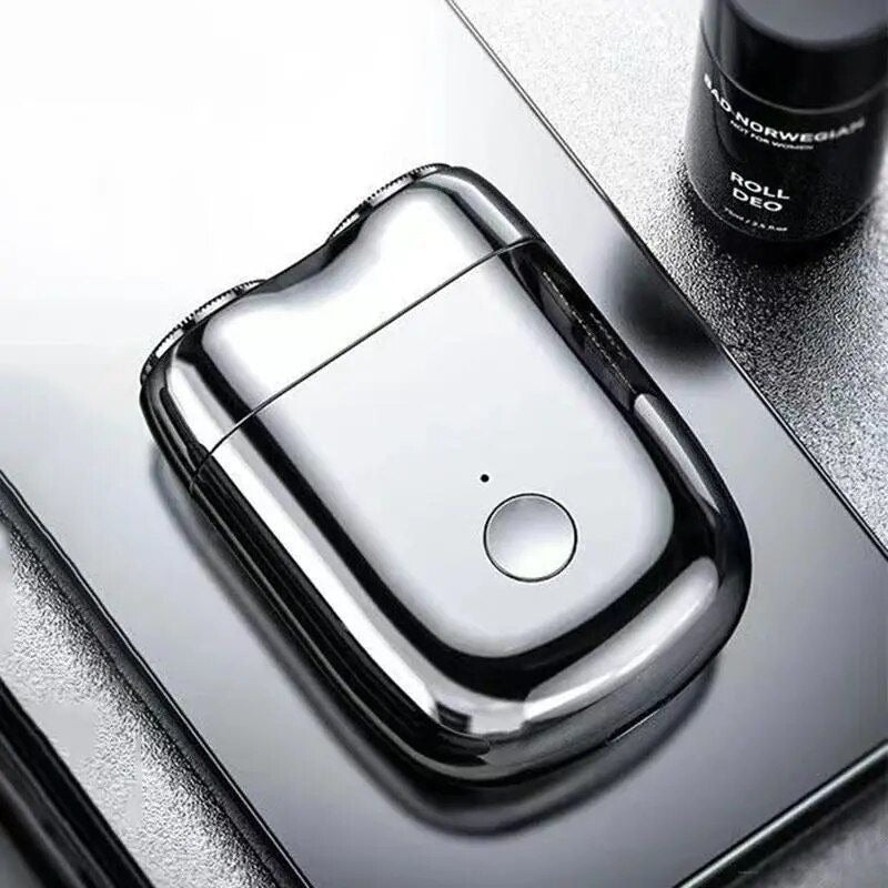 Compact Dual-Head Electric Shaver