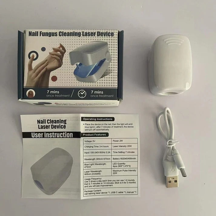 Nail Cleaning Laser Device
