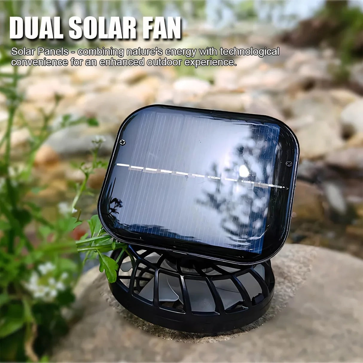 Sun Hat with Dual Fan Cooling