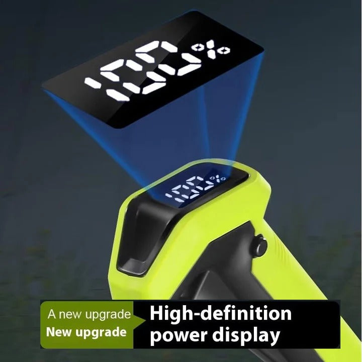 Cordless weed eater with battery and charger