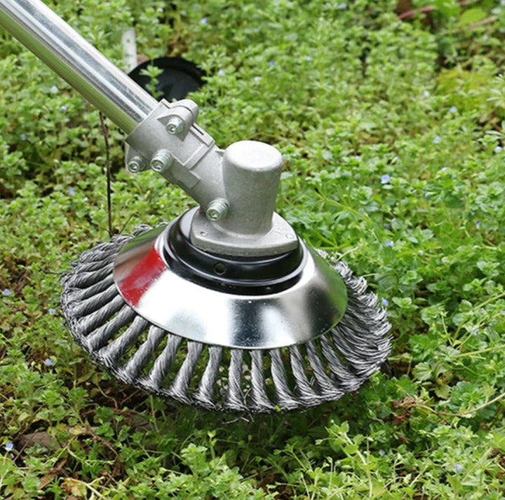 Weed brush and trimmer