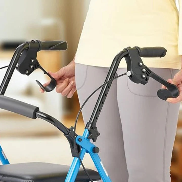 Everyday Mobility Walker with Seat and Wheels