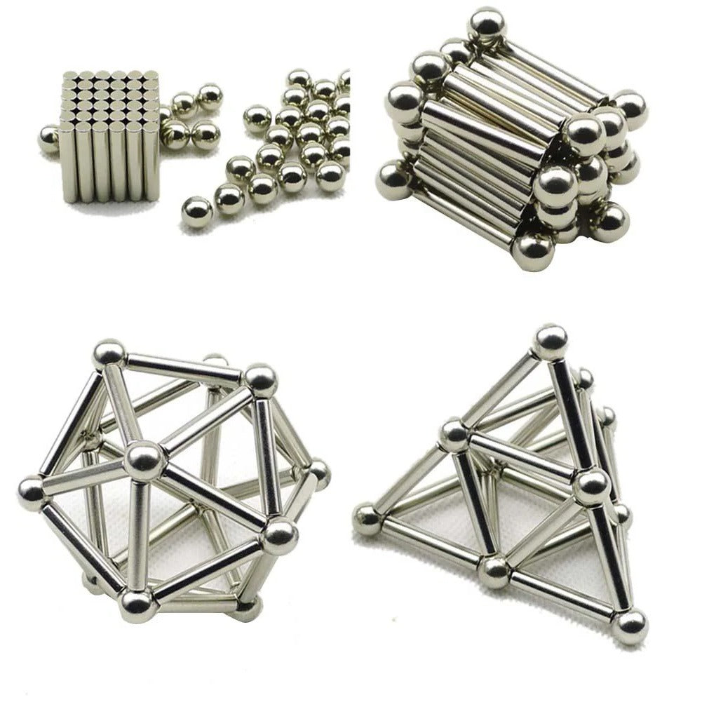 Magnetic Sticks and Balls Building Set