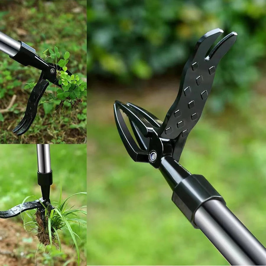 Stand up Weed Puller Tool with Stick