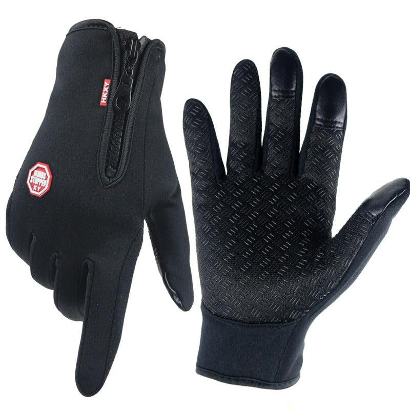 Ultra Thin Thermal Gloves, Unisex Touch Screen Winter Fleece Gloves