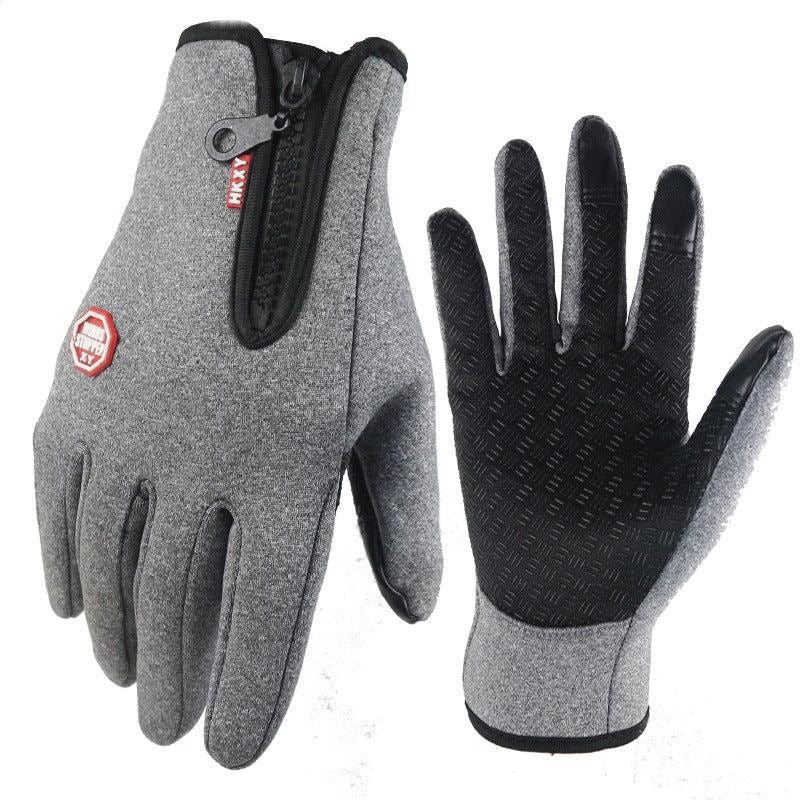Ultra Thin Thermal Gloves, Unisex Touch Screen Winter Fleece Gloves