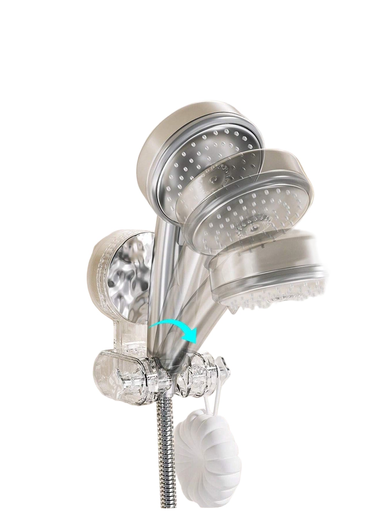 360° Adjustable Shower Head Holder