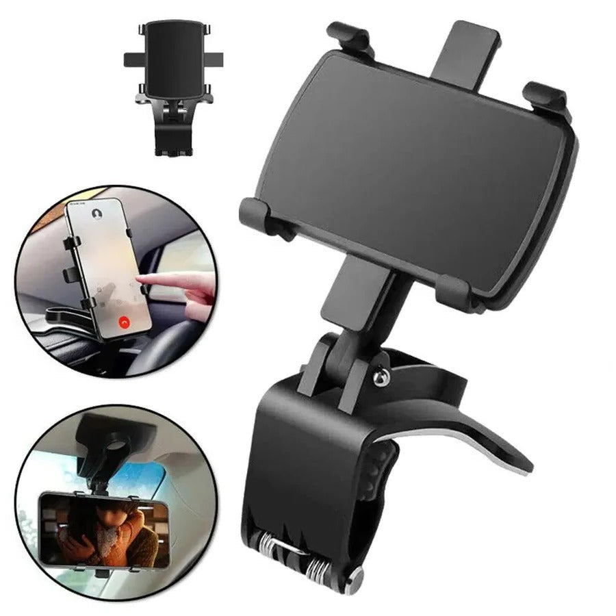 Universal Car Phone Holder Dashboard and Windshield Mount