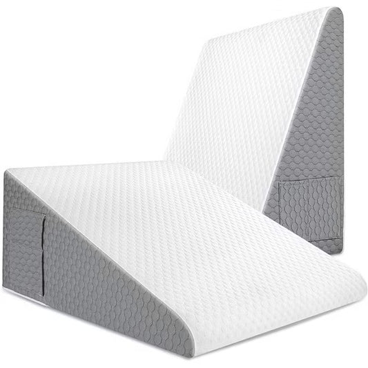 Triangle Memory Foam Wedge Pillow for Sleeping