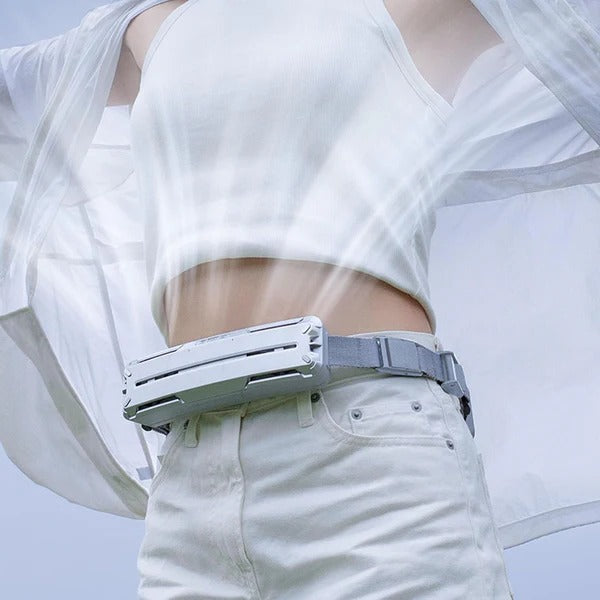 Wearable Waist Fan for Travel