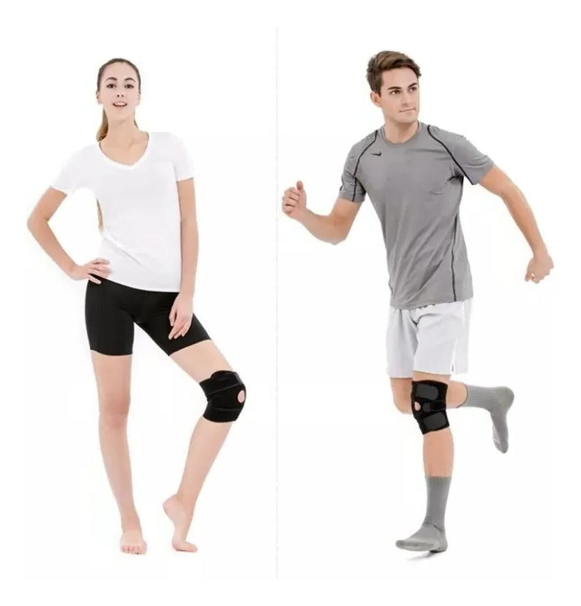 Knee Support Brace with Adjustable Compression Pain Relief and Stability