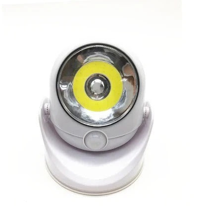 Motion-Activated LED Lamp, Indoor & Outdoor with Rotating Mount
