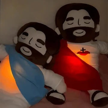 Breathing Jesus Soothing Plushie for Sleep Aid