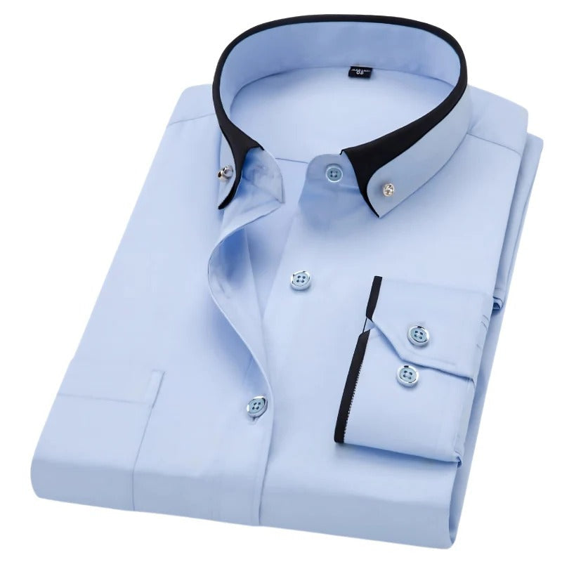 Stylish men's long-sleeved shirts: your fashion statement 2024