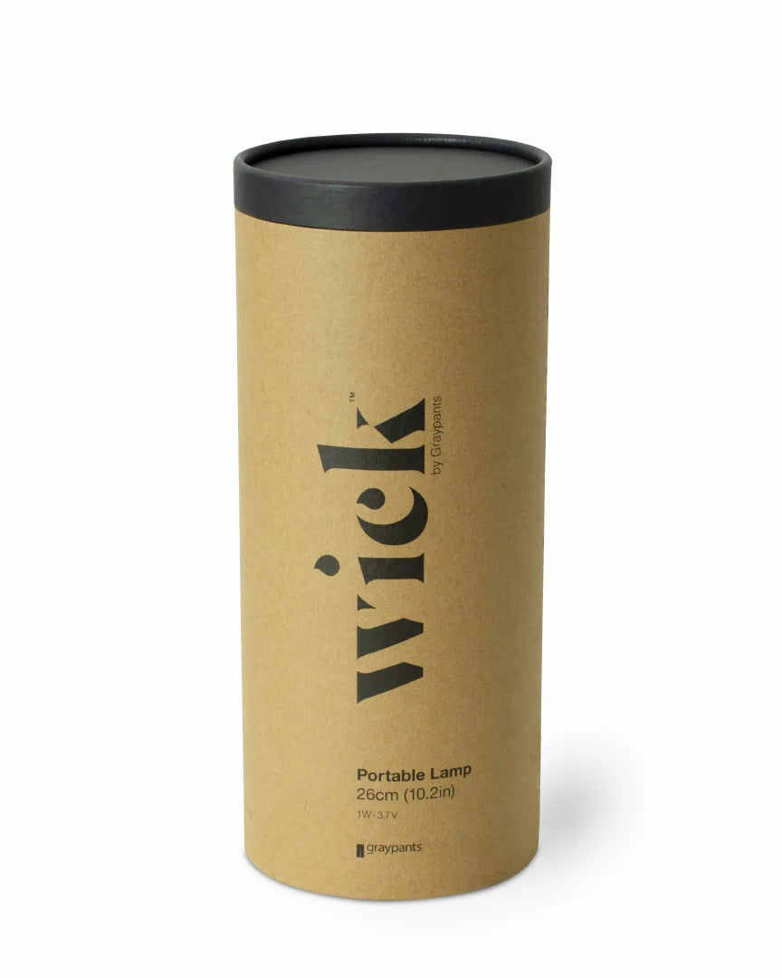 Wick LED Candle Light Table Lamp