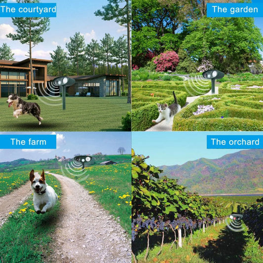 Ultrasonic animal repeller