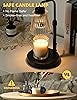 Adjustable candle warmer lamp