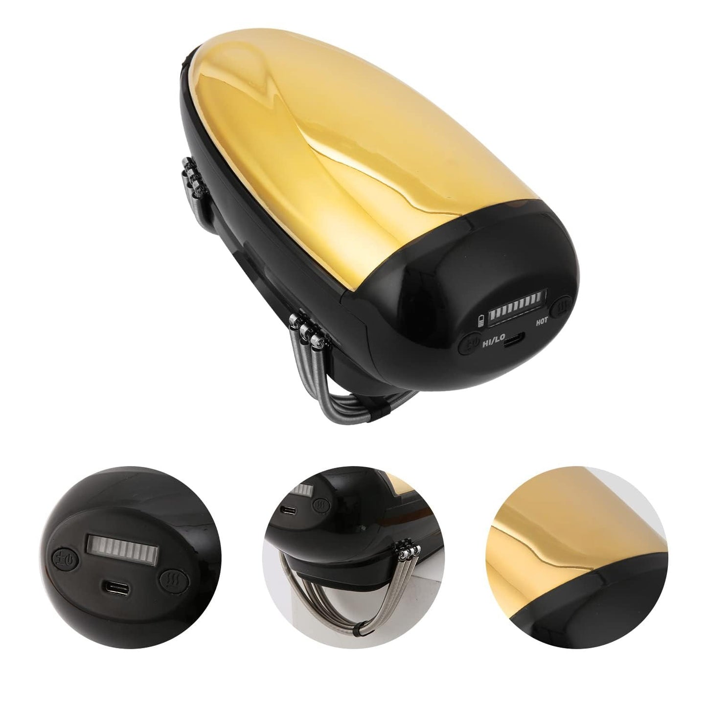 Cordless Handheld Heat Massager