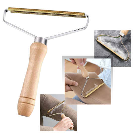 Wooden pet hair Remover