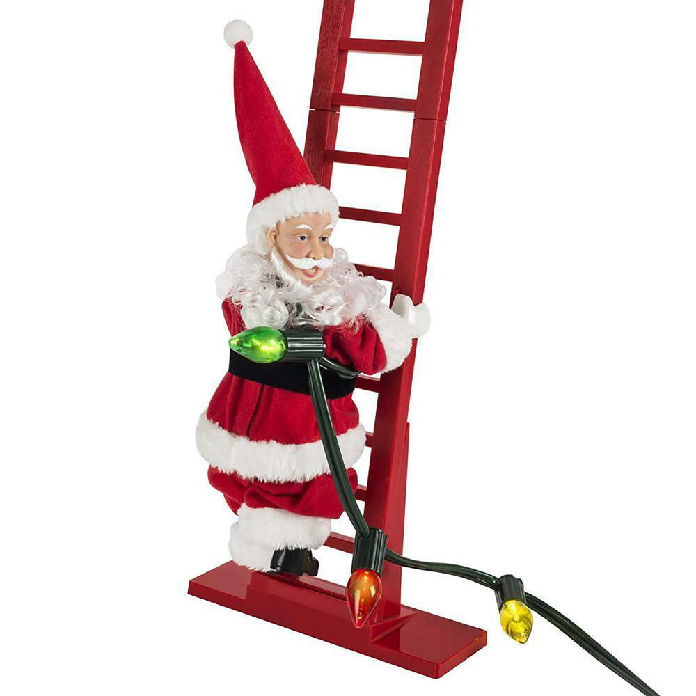 Holiday Decoration – Climbing Santa Ornament