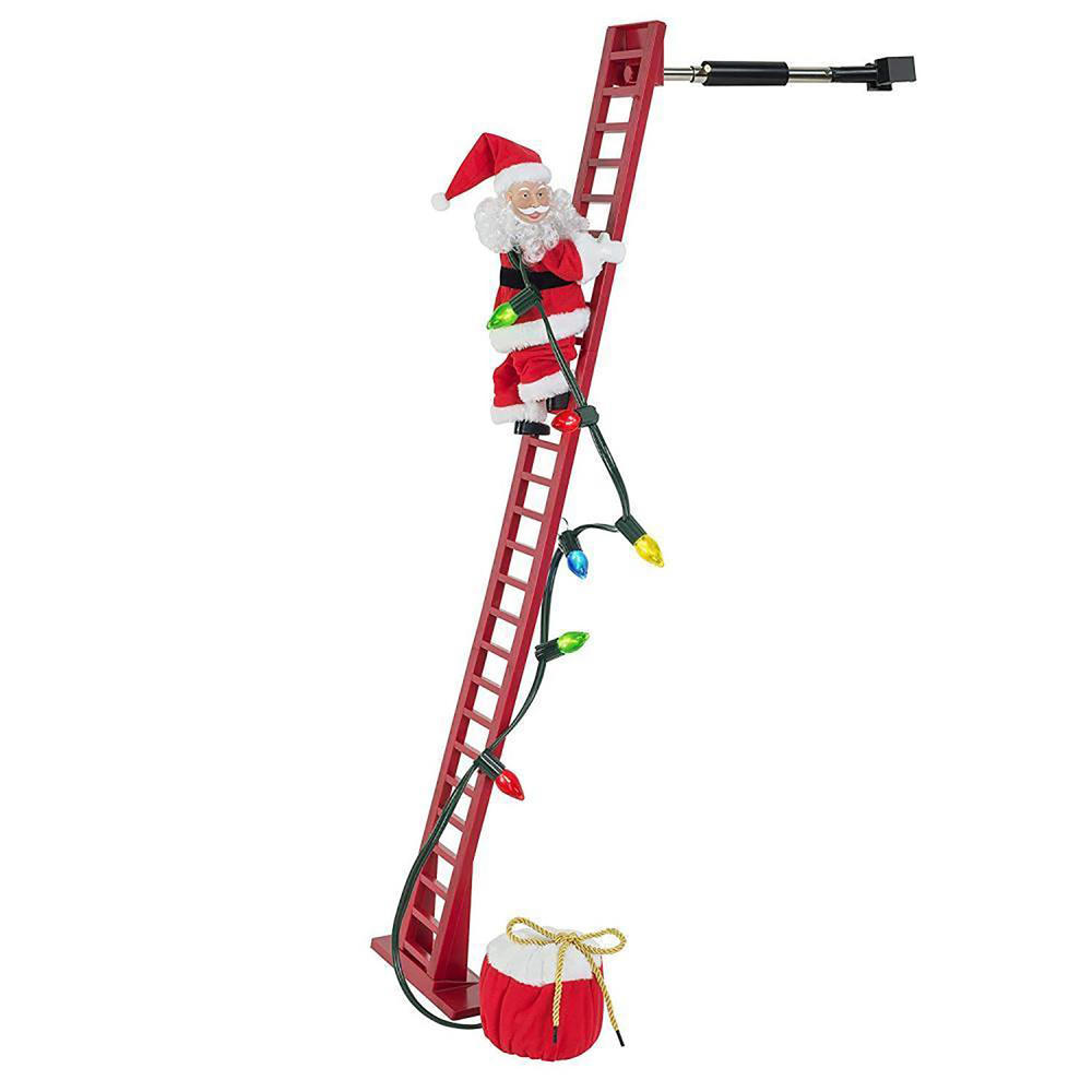 Holiday Decoration – Climbing Santa Ornament