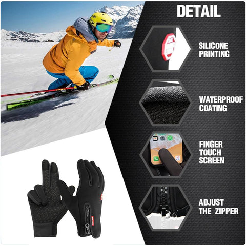 Insulated Touchscreen Gloves for Cold Weather