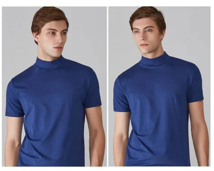 Men’s turtleneck t-shirt for versatile style