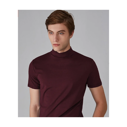Men’s turtleneck t-shirt for versatile style