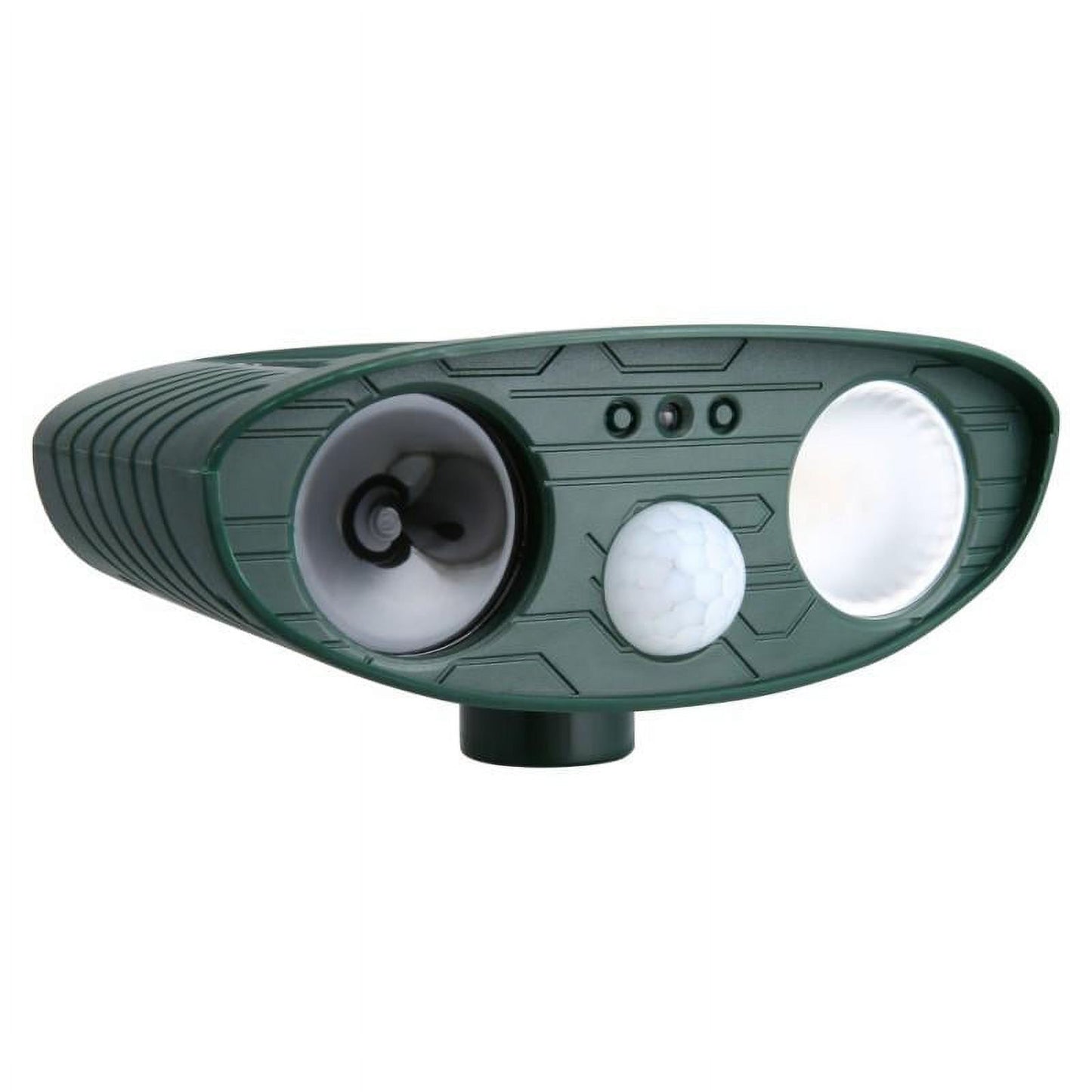 Solar-Powered Ultrasonic Chipmunk Repeller for Outdoor Use