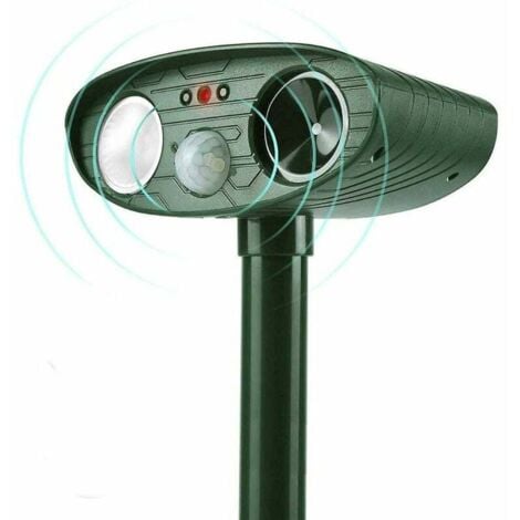 Outdoor Ultrasonic Rabbit Deterrent – Motion-Activated Animal Repeller