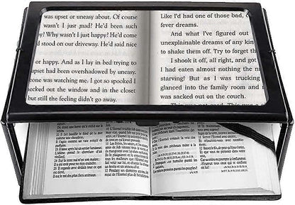 Ergonomic Reading Magnifier for the Elderly – Lightweight & Clear