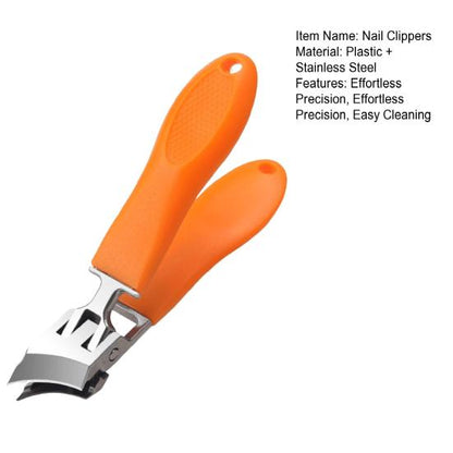 Sturdy Nail Clippers – Extra Large Design for Tough, Thick Nails