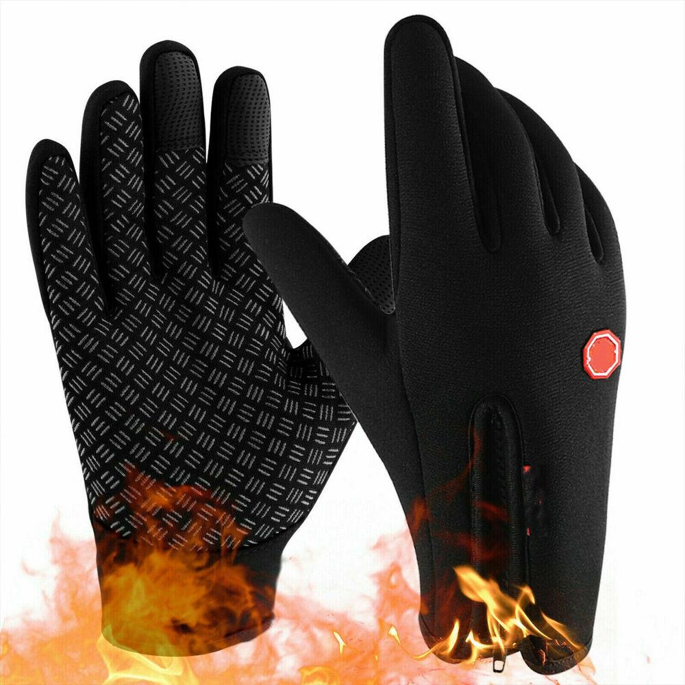 Electric Heated Gloves for Cycling, Skiing, and Outdoor Use