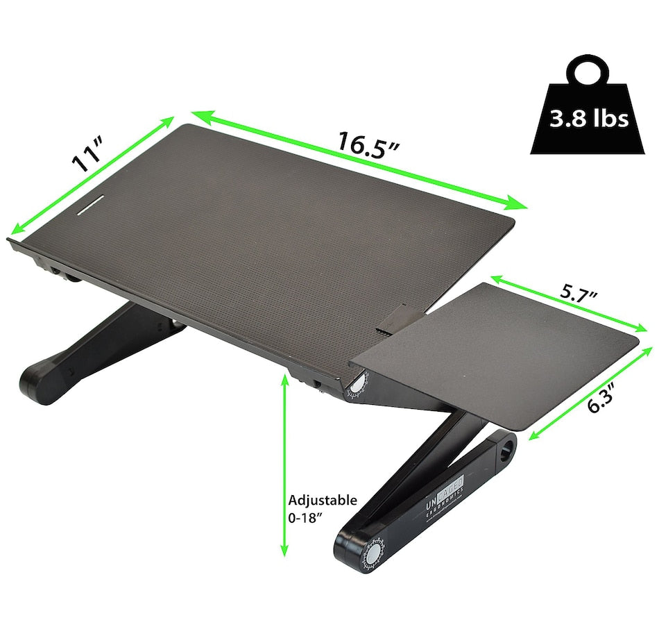 Portable Laptop Riser – Multi-Angle Adjustable Design