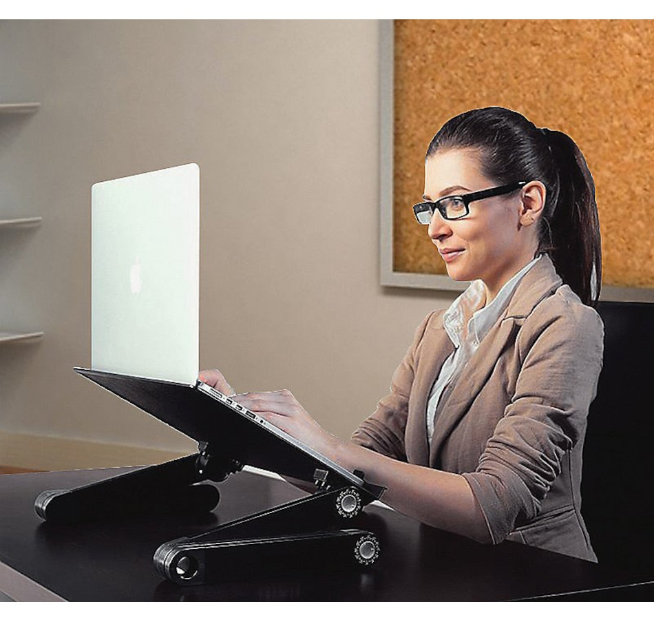 Portable Laptop Riser – Multi-Angle Adjustable Design