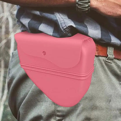 Silicone Dog Treat Pouch Training Bag with Waist Clip