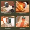 Compact electric space heater