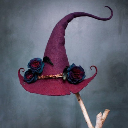 Halloween Felt Witch Hats – Party, Cosplay & Costume Essentials