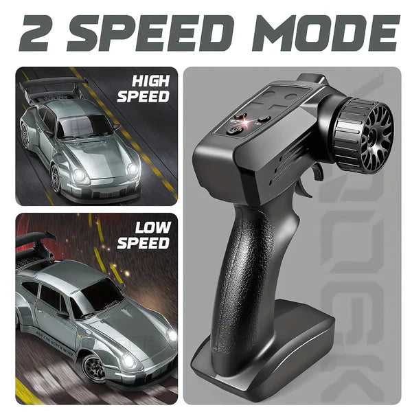 Retro Drift Master – 4WD RC Car with LED Lights