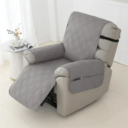 Waterproof Quilted Recliner Arm Chair Slip Cover